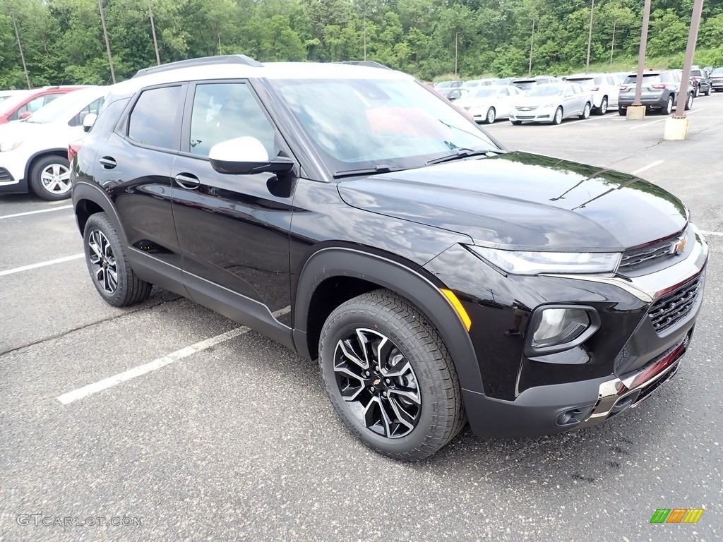 2021 Trailblazer ACTIV AWD - Mosaic Black Metallic / Jet Black/Almond Butter photo #8