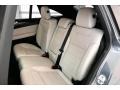 2017 Mercedes-Benz GLE Crystal Grey/Black Interior Rear Seat Photo