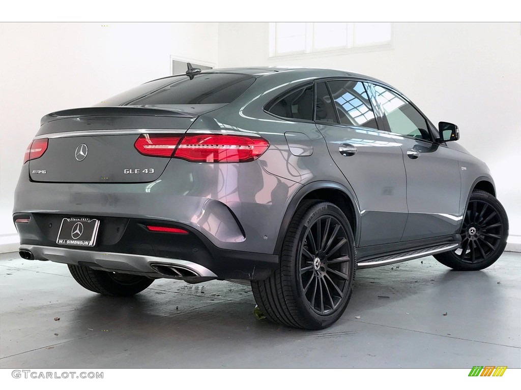 Selenite Grey Metallic 2017 Mercedes-Benz GLE 43 AMG 4Matic Coupe Exterior Photo #138269370