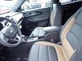 Jet Black/Almond Butter Front Seat Photo for 2021 Chevrolet TrailBlazer #138269409