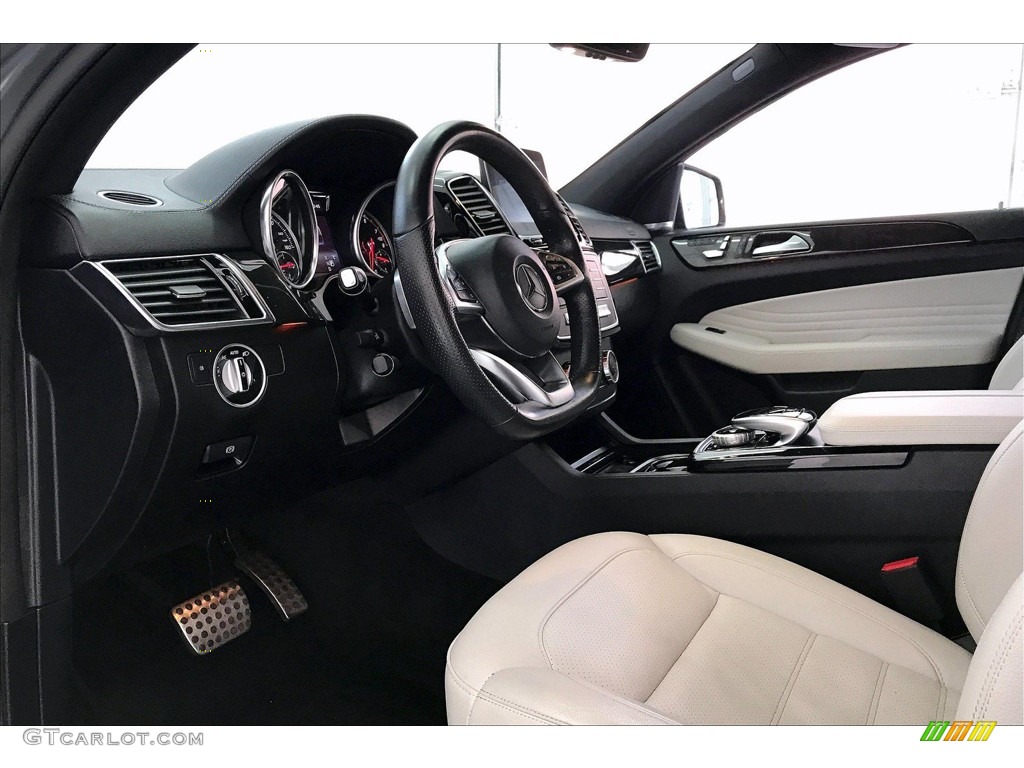 Crystal Grey/Black Interior 2017 Mercedes-Benz GLE 43 AMG 4Matic Coupe Photo #138269520