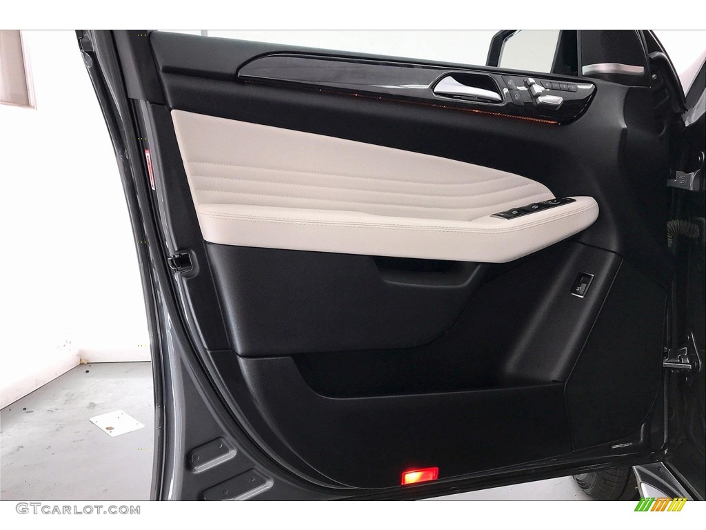 2017 Mercedes-Benz GLE 43 AMG 4Matic Coupe Crystal Grey/Black Door Panel Photo #138269586
