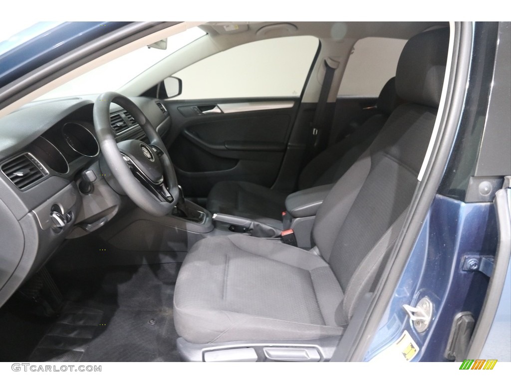 Titan Black Interior 2015 Volkswagen Jetta SE Sedan Photo #138270902