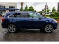 2020 Fathom Blue Pearl Acura MDX Technology AWD  photo #8