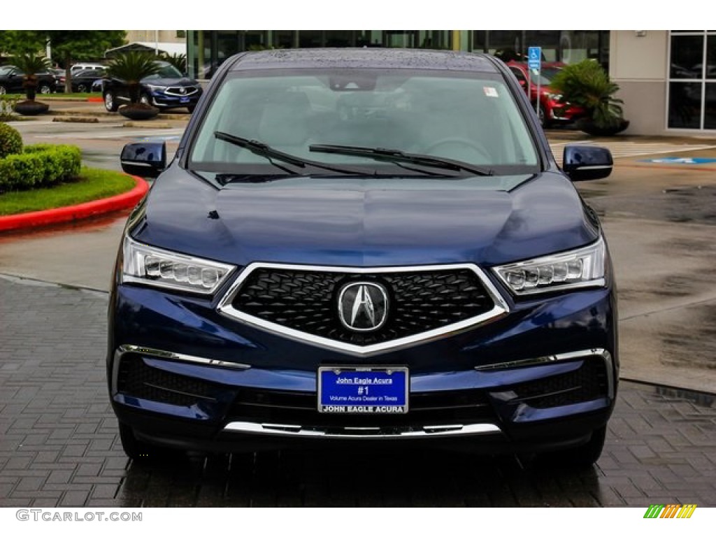 2020 MDX Technology AWD - Fathom Blue Pearl / Graystone photo #2