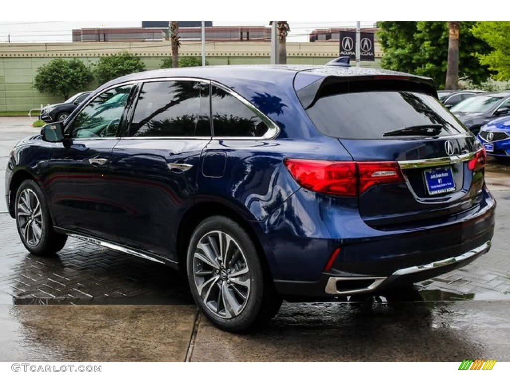 2020 MDX Technology AWD - Fathom Blue Pearl / Graystone photo #5
