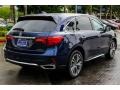 2020 Fathom Blue Pearl Acura MDX Technology AWD  photo #7