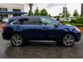 2020 Fathom Blue Pearl Acura MDX Technology AWD  photo #8