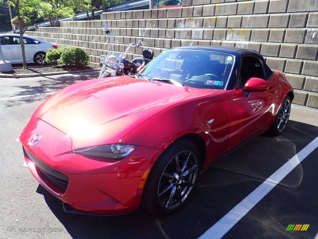 2017 MX-5 Miata Grand Touring - Soul Red Metallic / Black photo #1