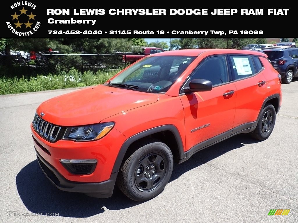2020 Compass Sport - Spitfire Orange / Black photo #1