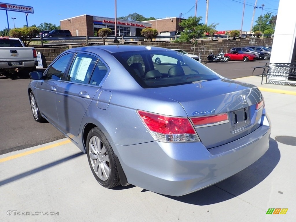 2012 Accord EX-L Sedan - Celestial Blue Metallic / Black photo #3