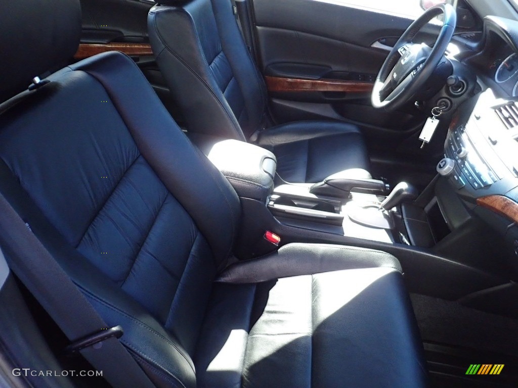 2012 Accord EX-L Sedan - Celestial Blue Metallic / Black photo #10