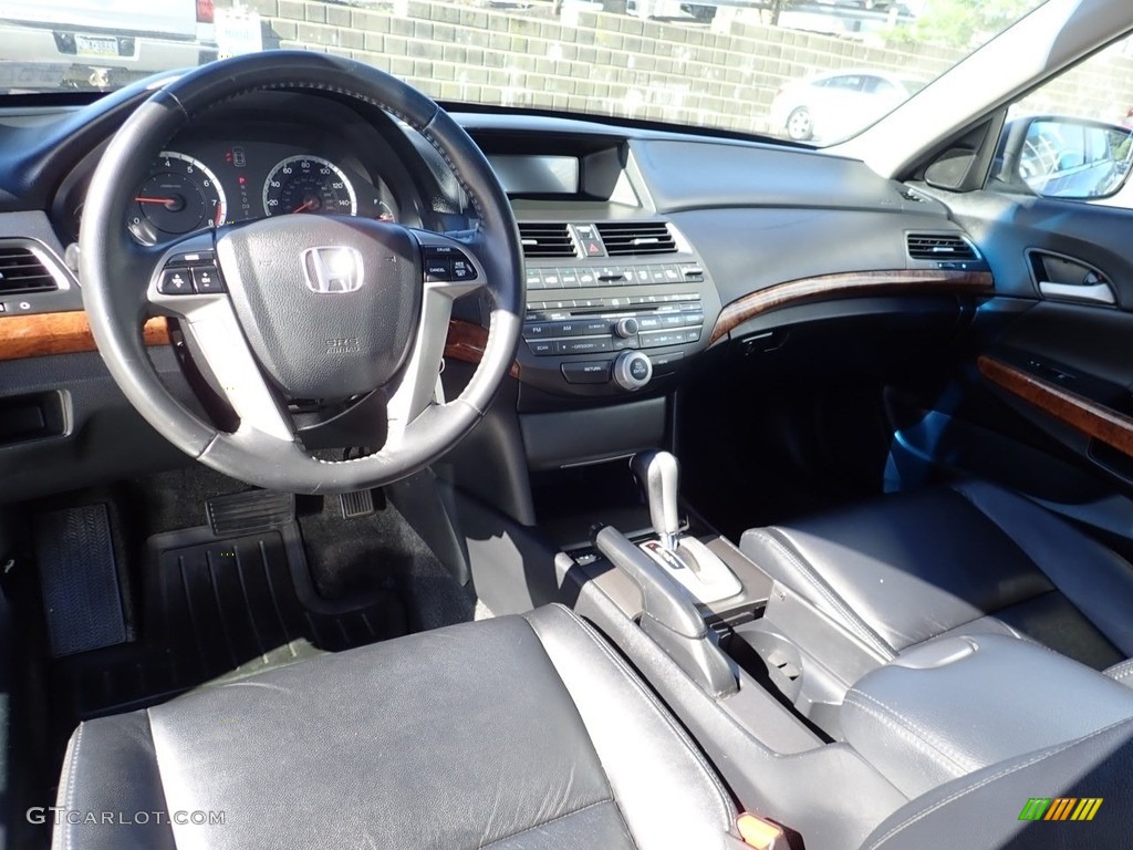 2012 Accord EX-L Sedan - Celestial Blue Metallic / Black photo #17