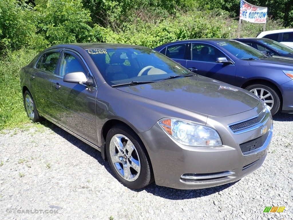 2010 Malibu LT Sedan - Mocha Steel Metallic / Cocoa/Cashmere photo #2