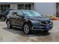 2020 Majestic Black Pearl Acura MDX Technology  photo #2