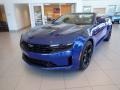 2020 Riverside Blue Metallic Chevrolet Camaro LT Convertible  photo #2