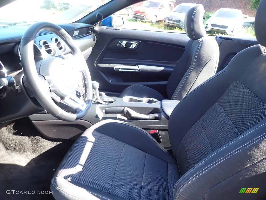 2017 Mustang V6 Convertible - Lightning Blue / Ebony photo #12