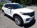 2020 Star White Metallic Tri-Coat Ford Explorer XLT 4WD  photo #3