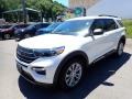 2020 Star White Metallic Tri-Coat Ford Explorer XLT 4WD  photo #5