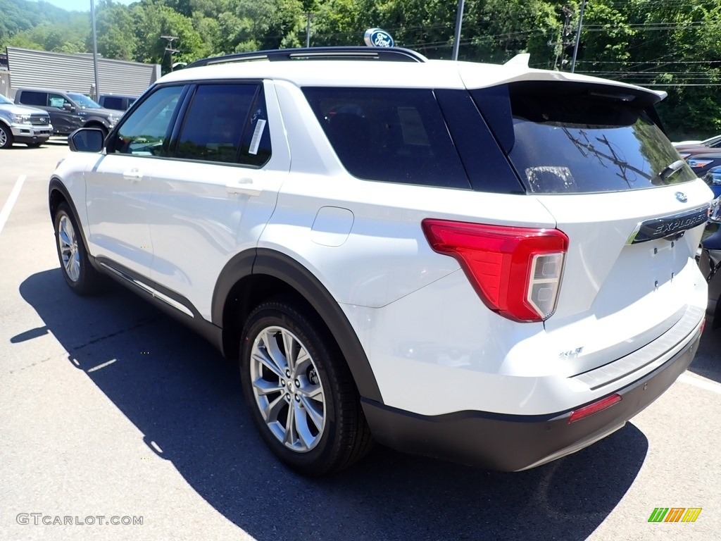 2020 Star White Metallic Tri Coat Ford Explorer Xlt 4wd 138270292