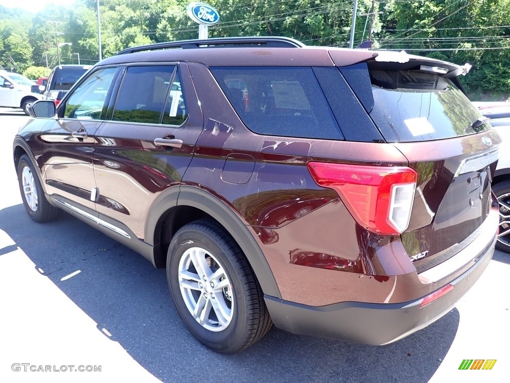 2020 Explorer XLT 4WD - Rich Copper Metallic / Sandstone photo #6