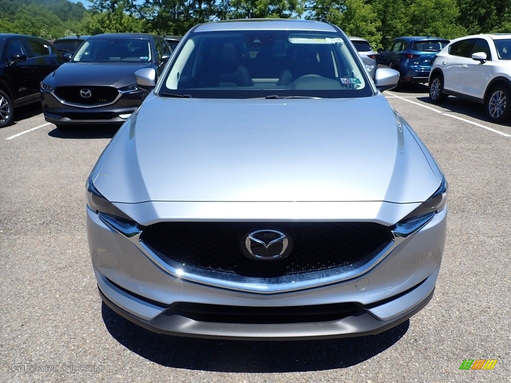 2020 CX-5 Grand Touring AWD - Sonic Silver Metallic / Black photo #4