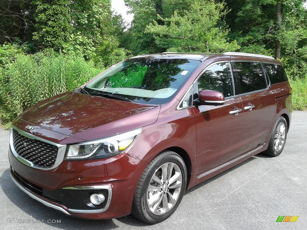 2017 Sedona SXL - Venetian Red / Camel Beige photo #2