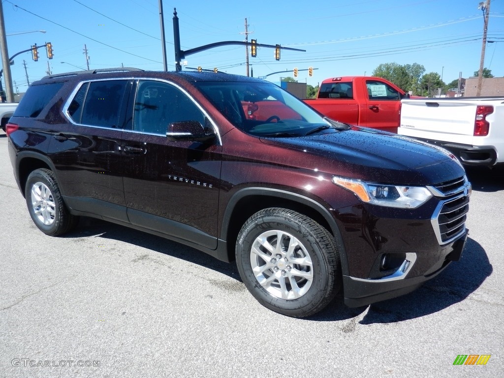 2020 Black Cherry Metallic Chevrolet Traverse LT AWD 138270387 Photo