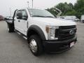 Oxford White 2018 Ford F550 Super Duty XL Crew Cab 4x4 Chassis Exterior