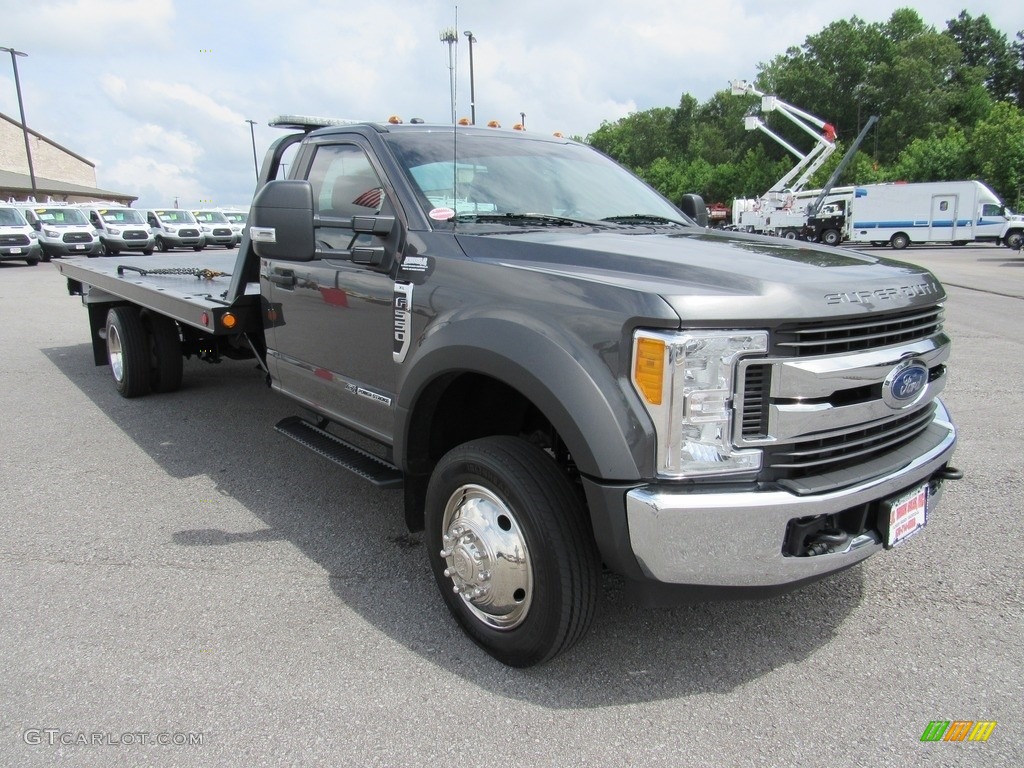 Magnetic 2017 Ford F550 Super Duty XL Regular Cab 4x4 Rollback Truck Exterior Photo #138279455