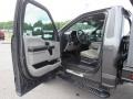 Medium Earth Gray 2017 Ford F550 Super Duty XL Regular Cab 4x4 Rollback Truck Door Panel