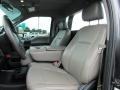 Medium Earth Gray 2017 Ford F550 Super Duty XL Regular Cab 4x4 Rollback Truck Interior Color