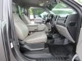 Medium Earth Gray 2017 Ford F550 Super Duty XL Regular Cab 4x4 Rollback Truck Interior Color