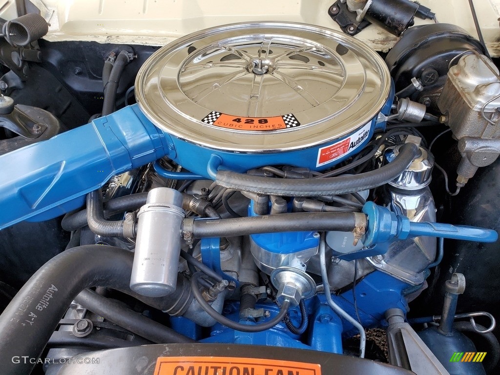1968 Ford Torino GT Fastback 428ci OHV 16-Valve Cobra Jet V8 Engine Photo #138281132