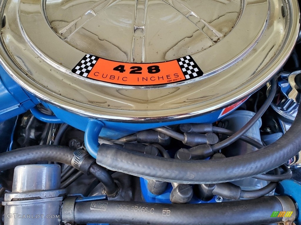 1968 Ford Torino GT Fastback 428ci OHV 16-Valve Cobra Jet V8 Engine Photo #138281144