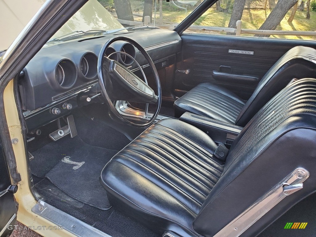 Black Interior 1968 Ford Torino GT Fastback Photo #138281189