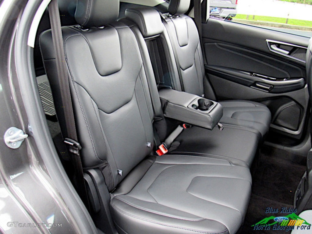 2017 Ford Edge Titanium Rear Seat Photo #138281756