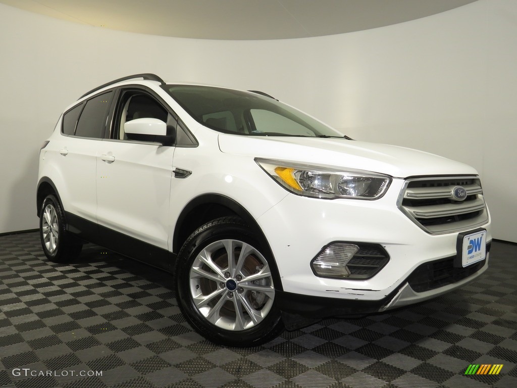 Oxford White Ford Escape