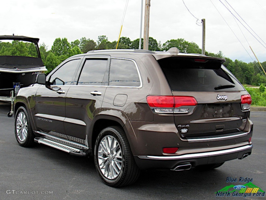2018 Grand Cherokee Summit 4x4 - Walnut Brown Metallic / Dark Sienna Brown/Black photo #3