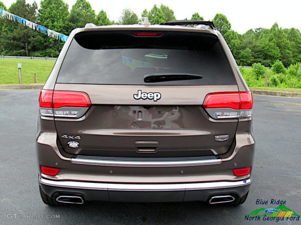 2018 Grand Cherokee Summit 4x4 - Walnut Brown Metallic / Dark Sienna Brown/Black photo #4