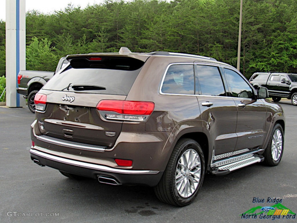 2018 Grand Cherokee Summit 4x4 - Walnut Brown Metallic / Dark Sienna Brown/Black photo #5