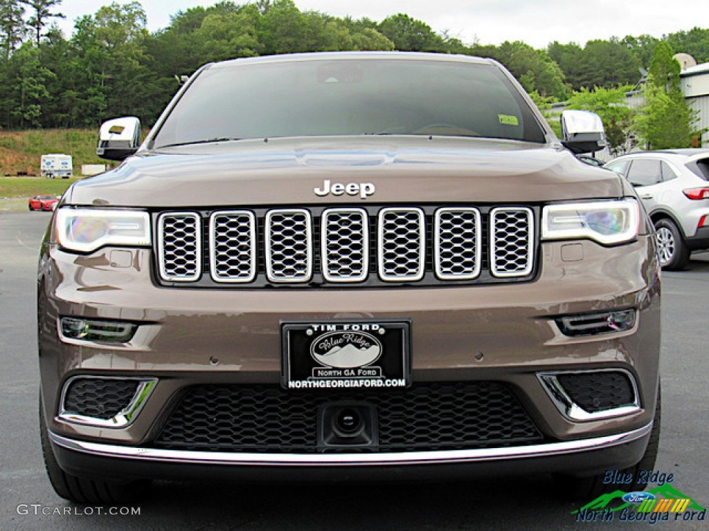 2018 Grand Cherokee Summit 4x4 - Walnut Brown Metallic / Dark Sienna Brown/Black photo #8