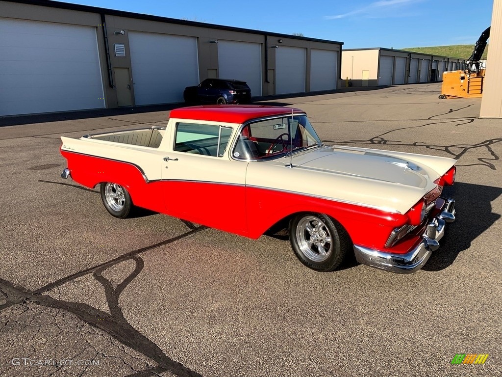 Flame Red 1957 Ford Ranchero Custom Exterior Photo #138283915