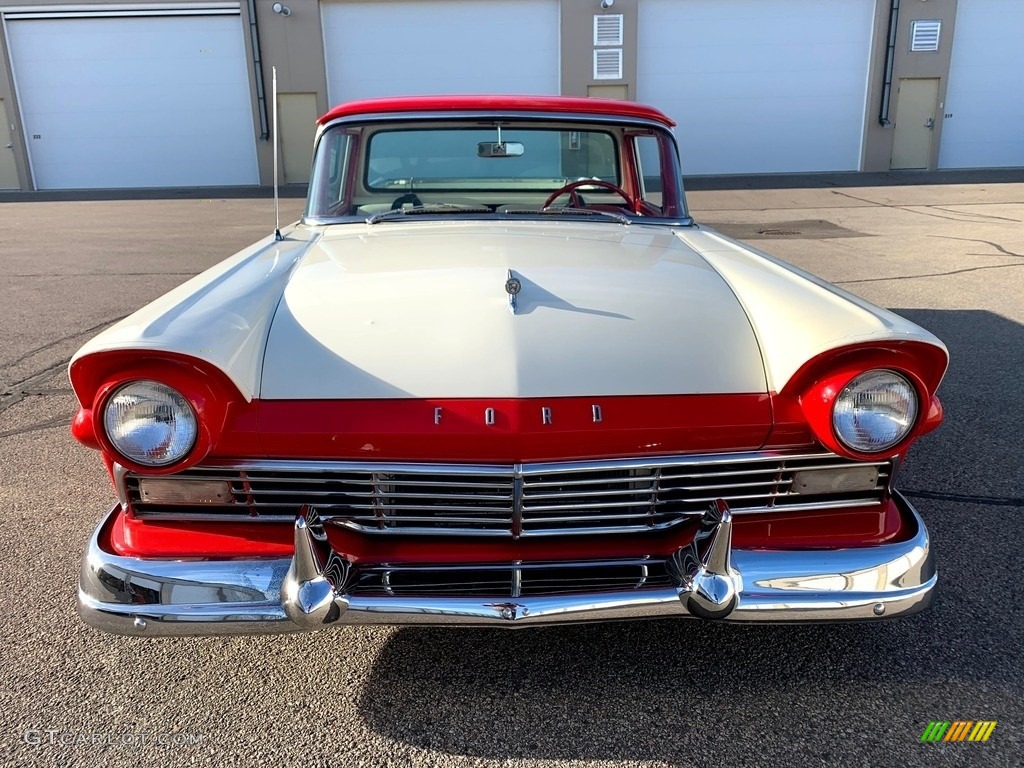 Flame Red 1957 Ford Ranchero Custom Exterior Photo #138283968