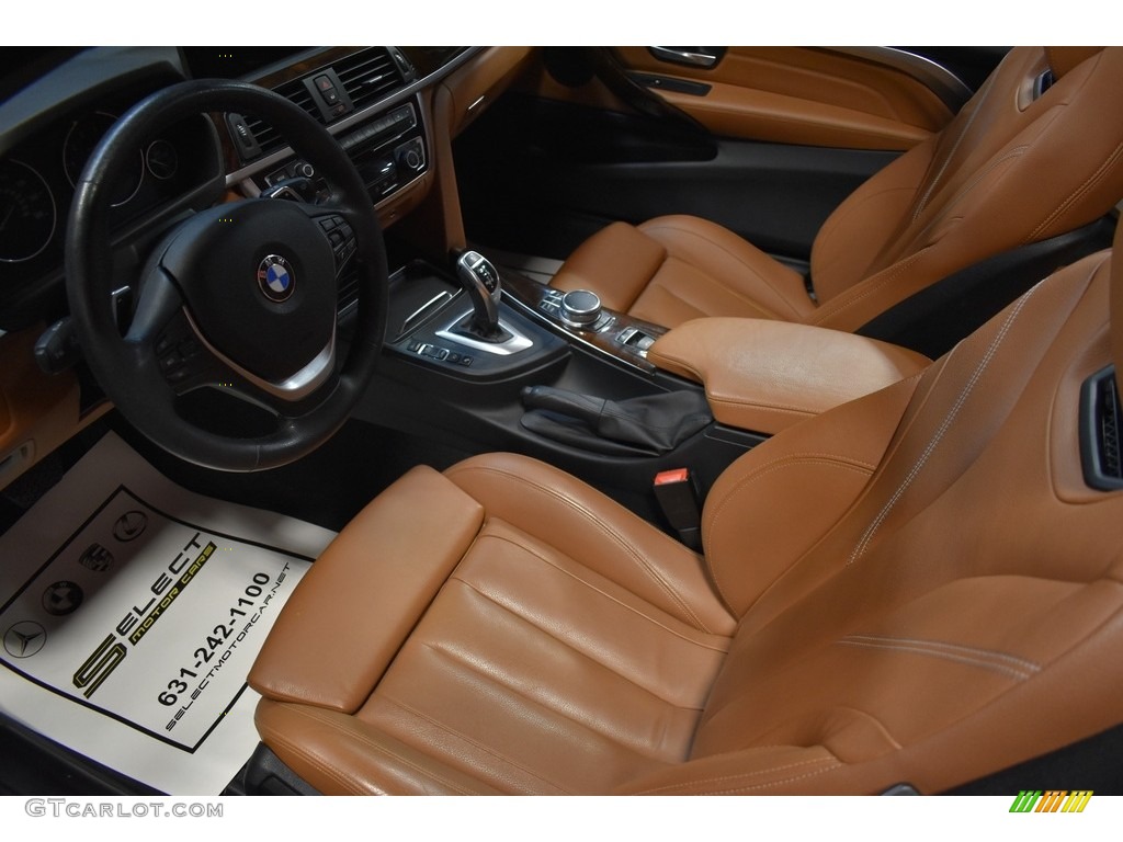 2017 4 Series 430i xDrive Convertible - Imperial Blue Metallic / Saddle Brown photo #7