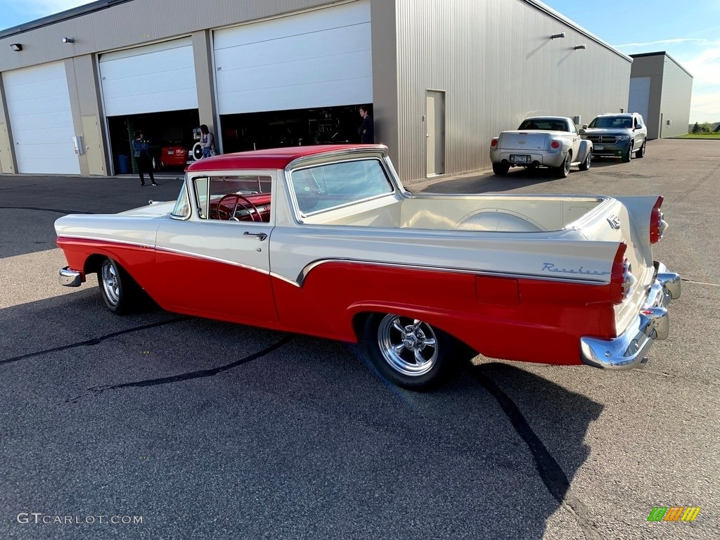Flame Red 1957 Ford Ranchero Custom Exterior Photo #138284061