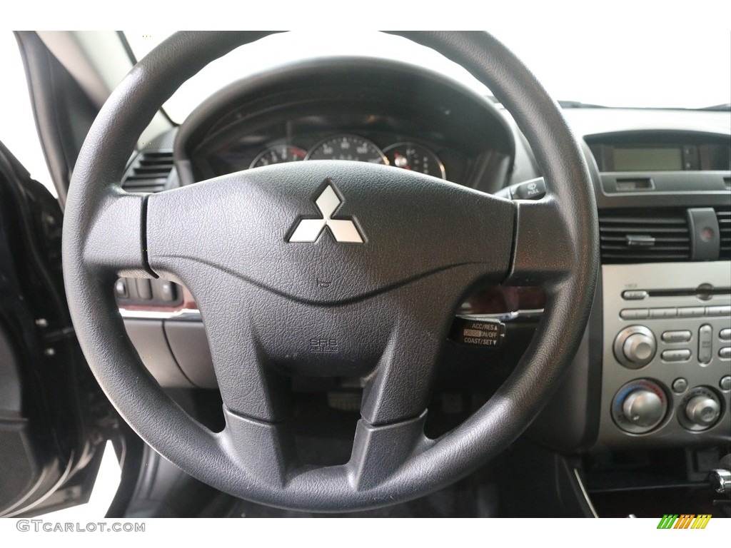 2011 Galant ES - Kalapana Black / Medium Gray photo #8