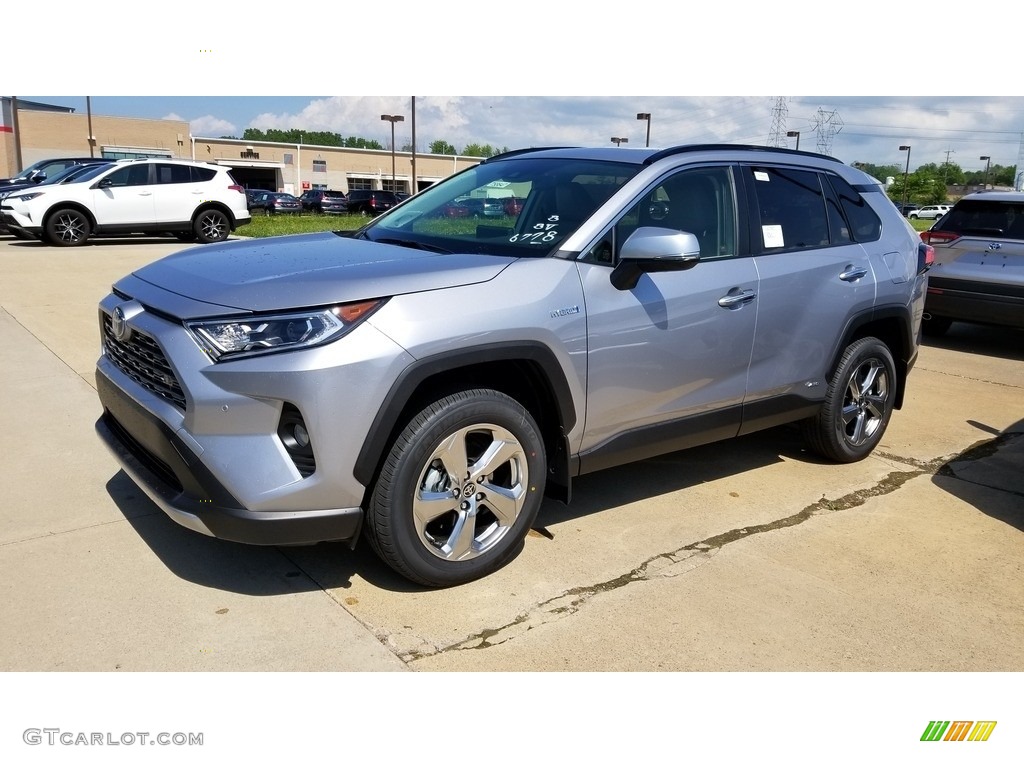 2020 RAV4 Limited AWD Hybrid - Silver Sky Metallic / Light Gray photo #1