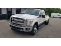 2011 Oxford White Ford F350 Super Duty Lariat Crew Cab 4x4 Dually  photo #9