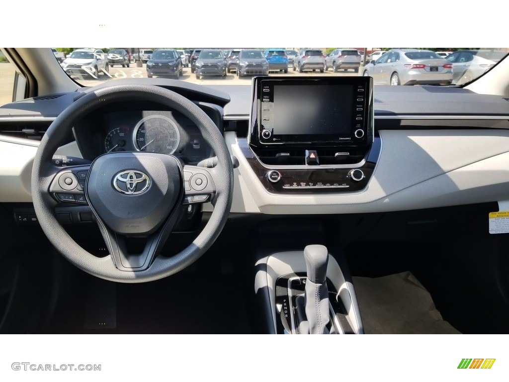2021 Toyota Corolla LE Light Gray/Moonstone Dashboard Photo #138284970